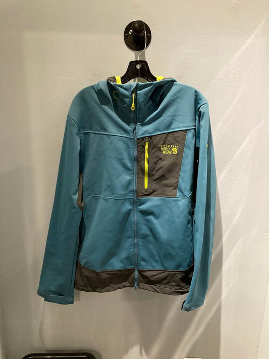 Mountain Hardwear Hybrid Jacket, Blue/Yellow, Men's M