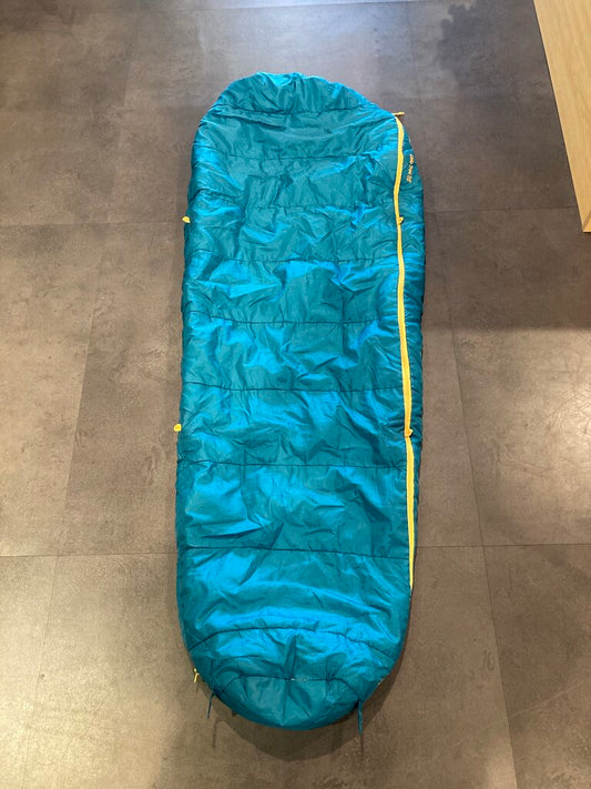 Kelty Little Tree Sleeping Bag, Teal/Yellow, 20 Degree, Kids