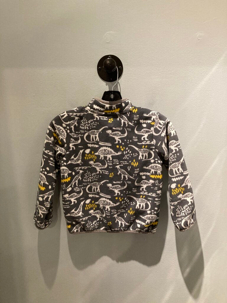 Unknown Fleece Jacket, Grey/Dino, Kid's M?