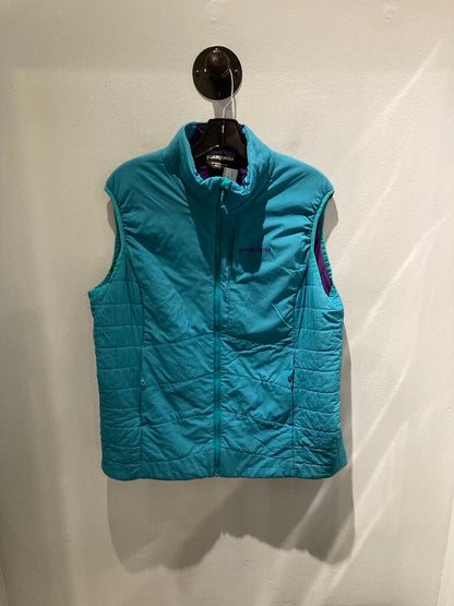 Patagonia Nano Air Vest, Teal/Purple, Women's XL