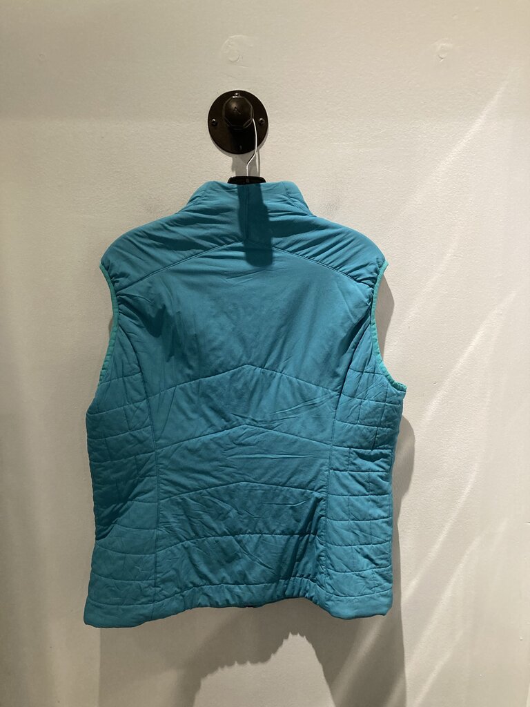 Patagonia Nano Air Vest, Teal/Purple, Women's XL
