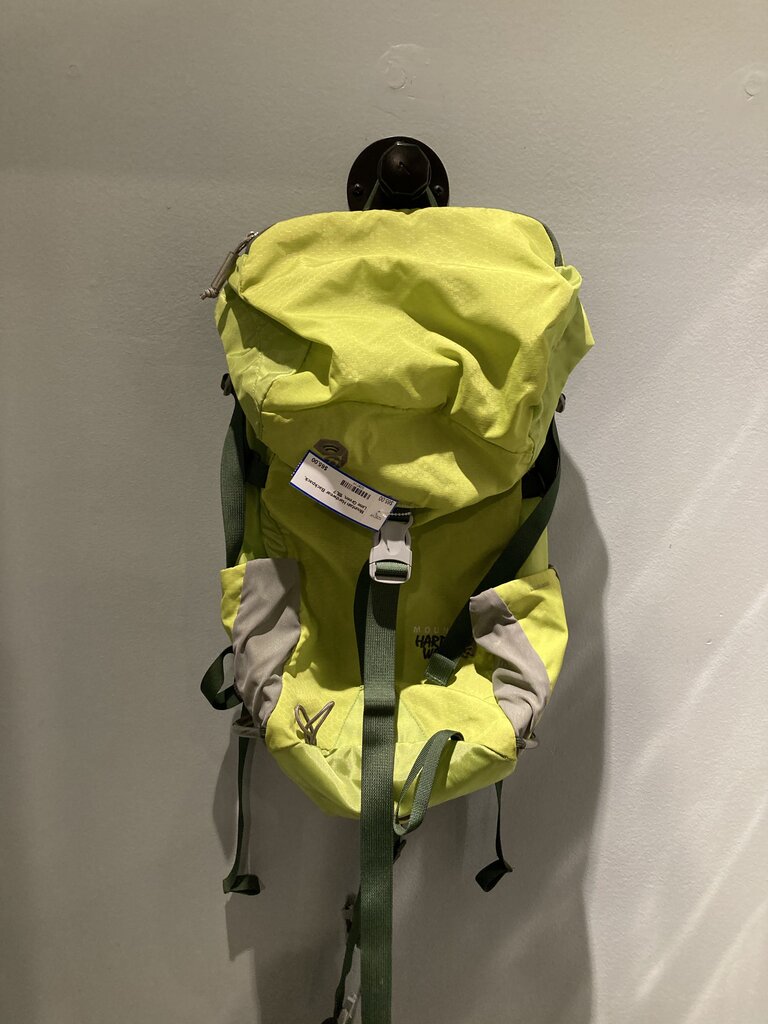 Mountain Hardwear Backpack, Lime Green, 18L?