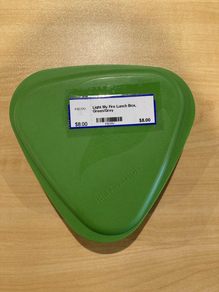 Light My Fire Lunch Box, Green/Grey