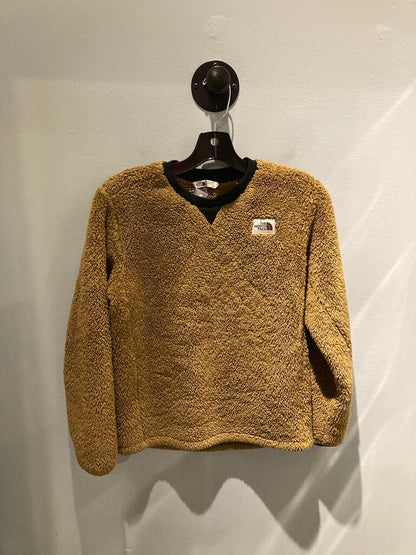 The North Face Fuzzy Fleece, Brown/Black, Kid's 14/16