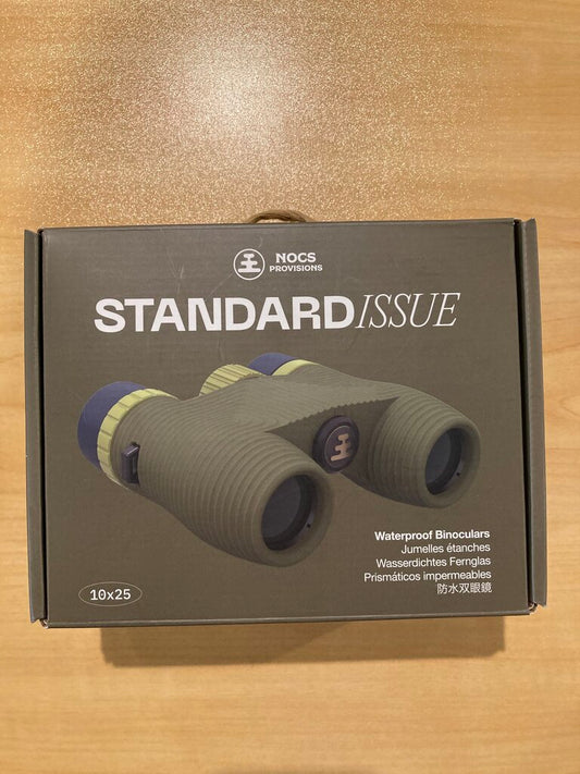 Nocs Provision Standard Issue Binoculars, Green/Lime, 10X25
