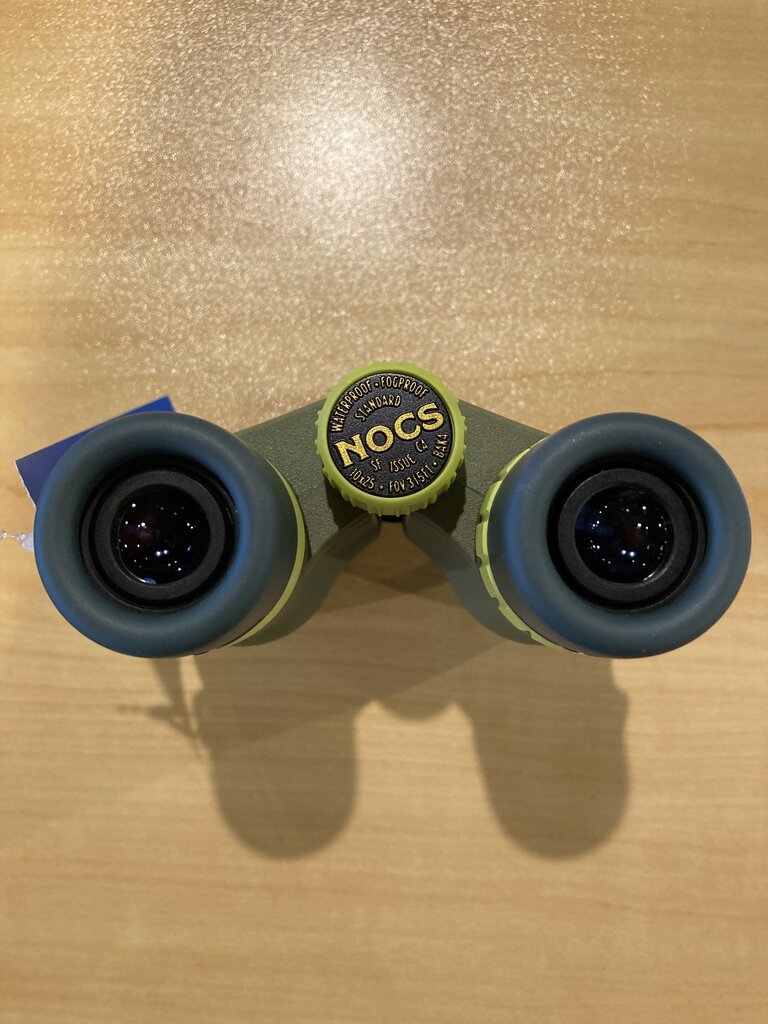 Nocs Provision Standard Issue Binoculars, Green/Lime, 10X25 ( Unboxed)