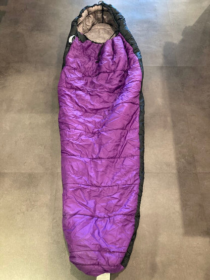 Slumberjack Bear Creek Sleeping Bag, Purple/Black, 35deg?