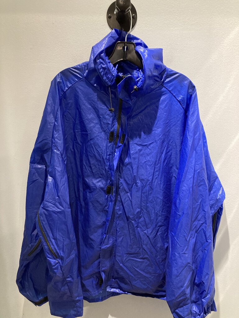 Lightheart Gear Rain Jacket, Blue, Men's XXXL