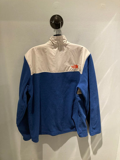 The North Face 1/2 Zip Fleece, Blue/White, Men's L