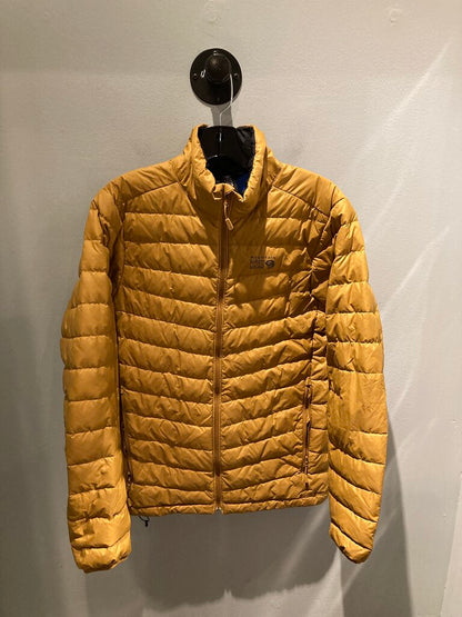 (Stain) Mountain Hardwear Puffy Jacket, Gold, Men's S