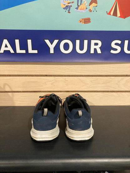 Keen Low WP Hiking Shoes, Orange/Navy, Men's 6
