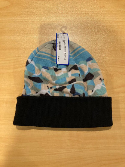 Smartwool Beanie, Blue/Teal, OS
