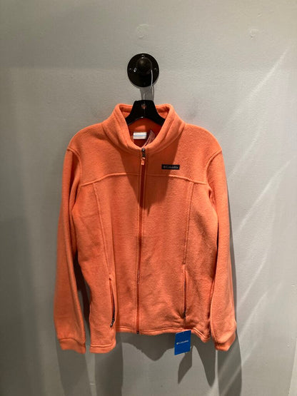 (NWT) Columbia Fleece Zip Jacket, Orange, Kid's XL