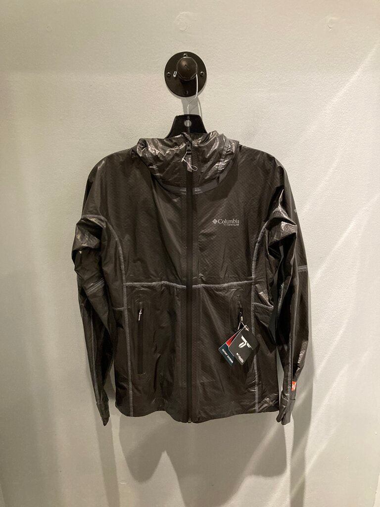 (NWT) Columbia Outdoor Extreme Rain Jacket, Black, Women's XS
