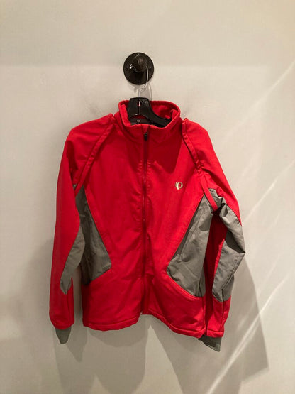 Pearl Izumi Softshell Jacket, Red/Grey, Men's M