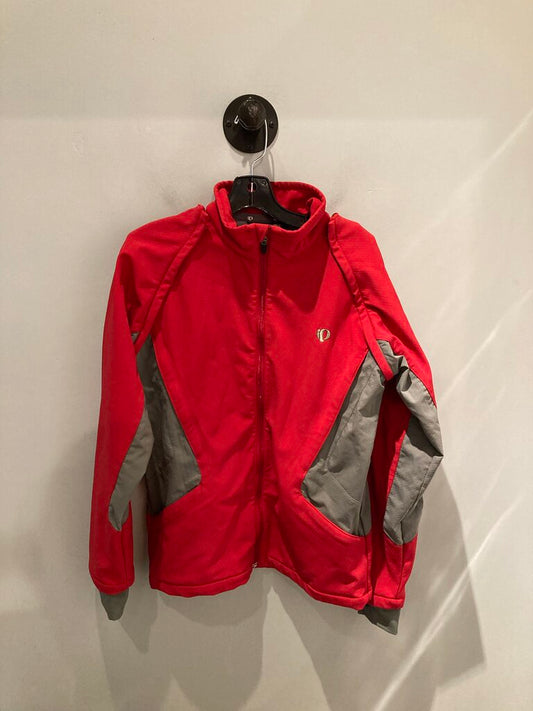 Pearl Izumi Softshell Jacket, Red/Grey, Men's M