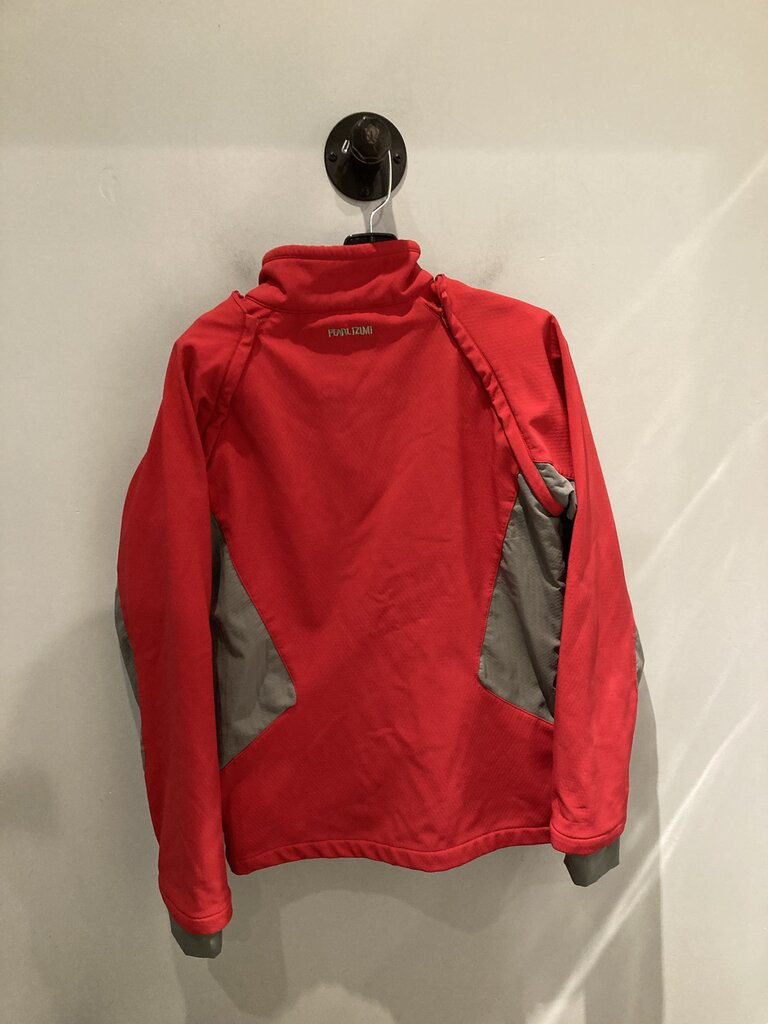 Pearl Izumi Softshell Jacket, Red/Grey, Men's M