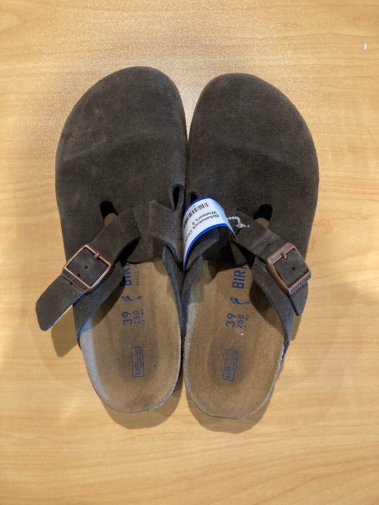 Birkenstock Clogs, Grey, Women's 8
