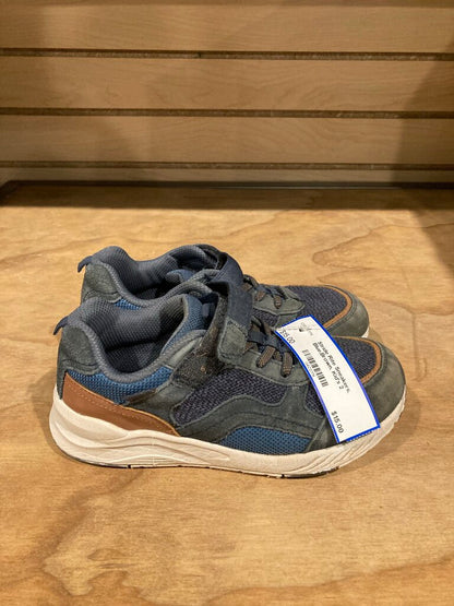 Stride Rite Sneakers, Blue.Brown, Kid's 2
