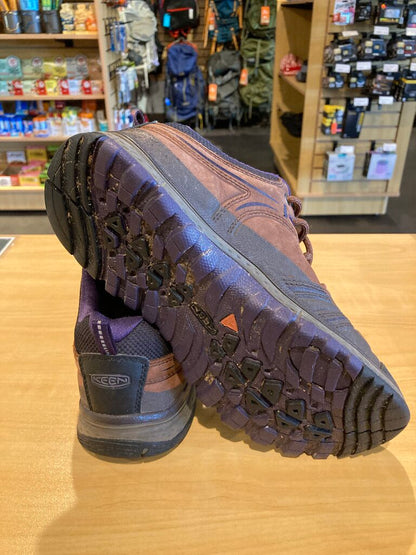 Keen WP Hiking Boots, Brown/Purple, Women's 7