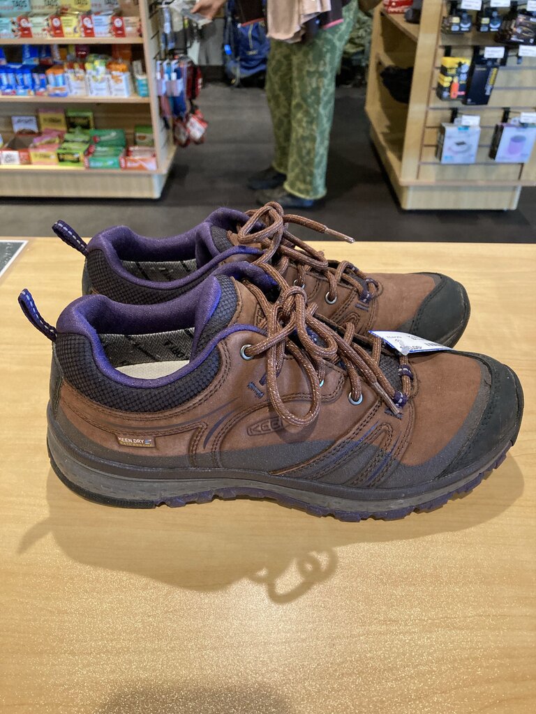Keen WP Hiking Boots, Brown/Purple, Women's 7