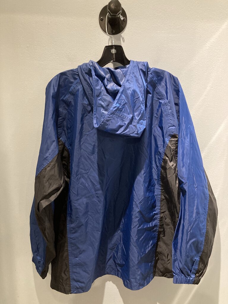 Eddie Bauer Rain Jacket, Blue, Men's M
