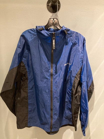 Eddie Bauer Rain Jacket, Blue, Men's M