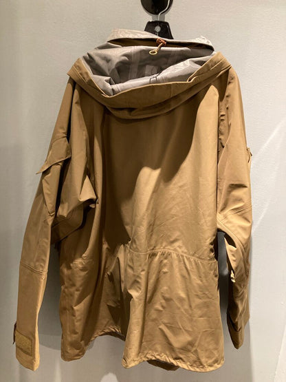 Tru-Spec Rain Jacket, Brown, Men's XXL Long
