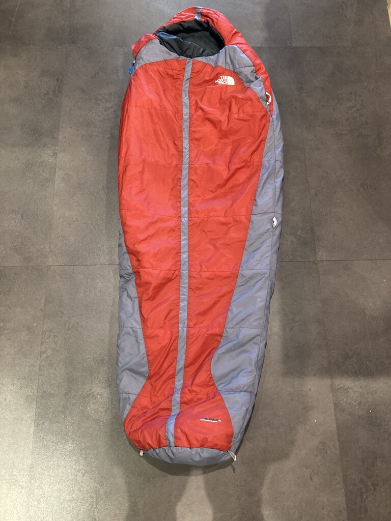 The North Face Tigger Climashield Kids Sleeping Bag, Red/Grey, 20deg