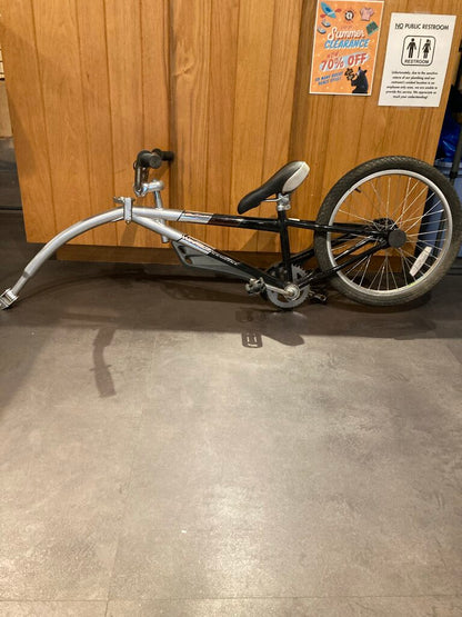 (Rust) WeeRide CoPilot Bike Attachment, Black/Grey