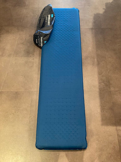Thermarest Luxury Map Self-Inflating Sleeping Pad, Blue, 20x72, 6 R-Value