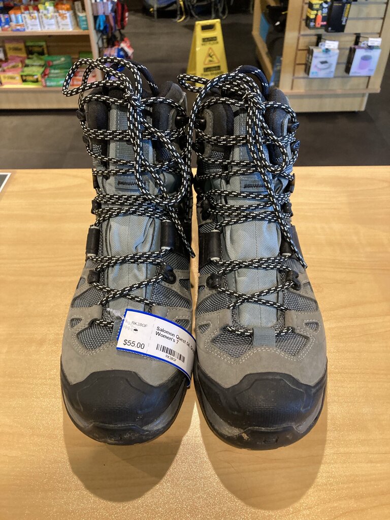 Salomon Quest 04, Grey/Blue, Women's 7