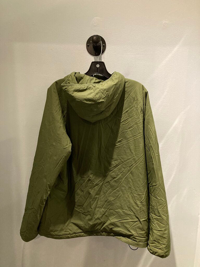 (Stains) Topo Designs Softshell Jacket, Green, Men's XL