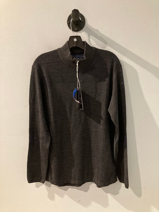 (NWT) Smartwool 1/4 Zip LS, Dark Grey, Men's L