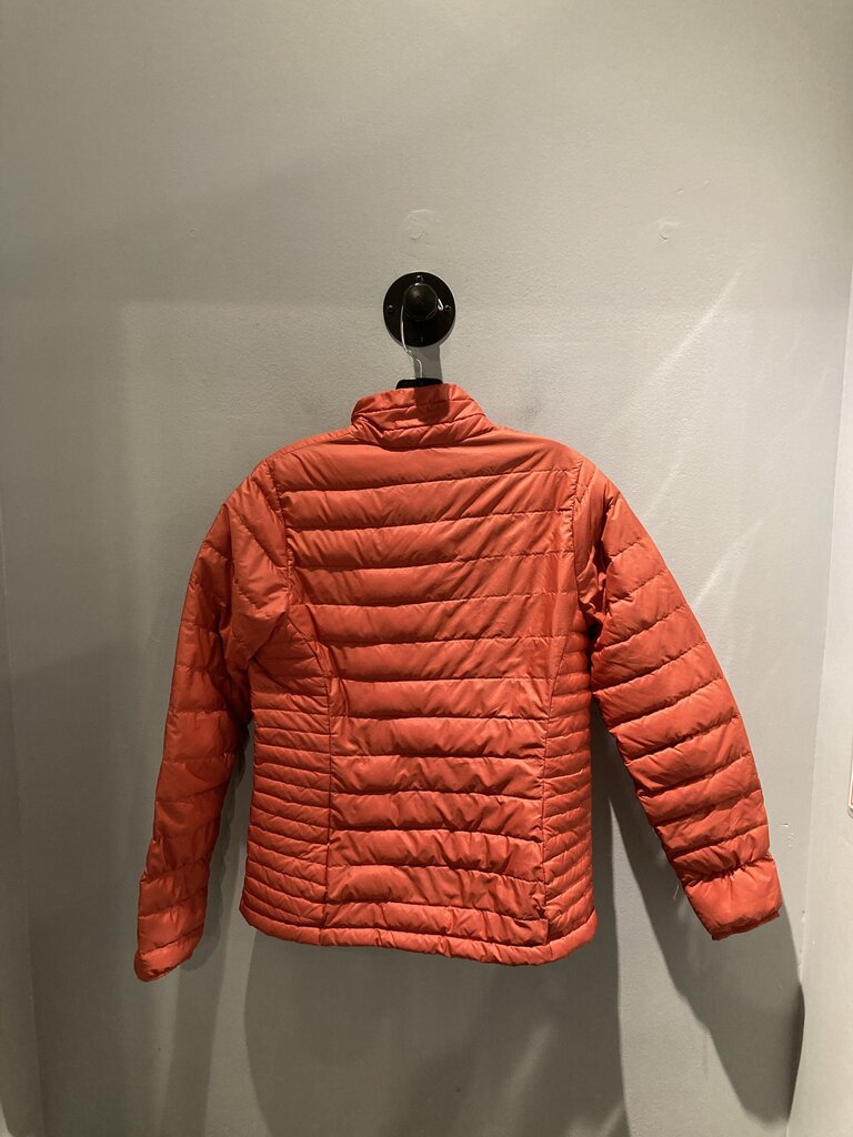 Patagonia Full Zip Puffy Jacket, Pink, Women's M