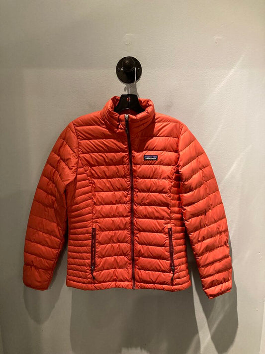 Patagonia Full Zip Puffy Jacket, Pink, Women's M