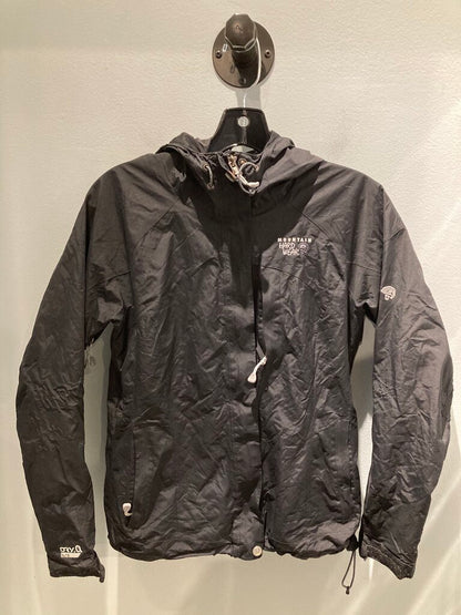 Mountain Hardwear Lined Rain Jacket, Black, Women's S