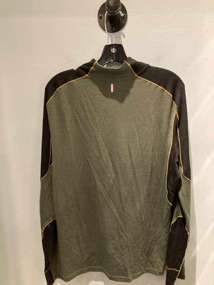 (Wear) Smartwool 1/4 Zip, Green/Black, Men's L