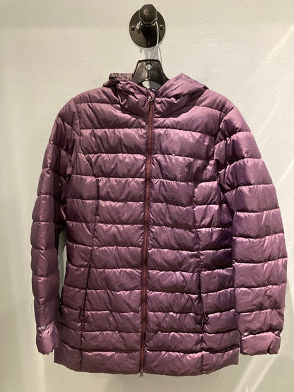 Eddie Bauer Long Down Jacket, Purple, Women's M