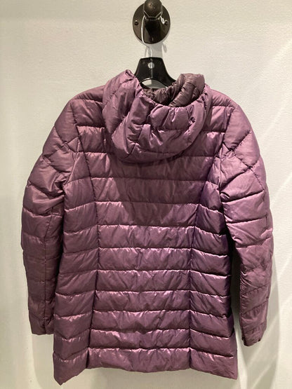 Eddie Bauer Long Down Jacket, Purple, Women's M