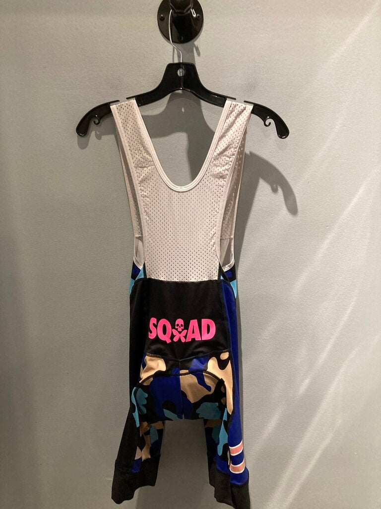 Mavic Squad Cycling Tri Suit, Blue/Black/Pink, Women's S