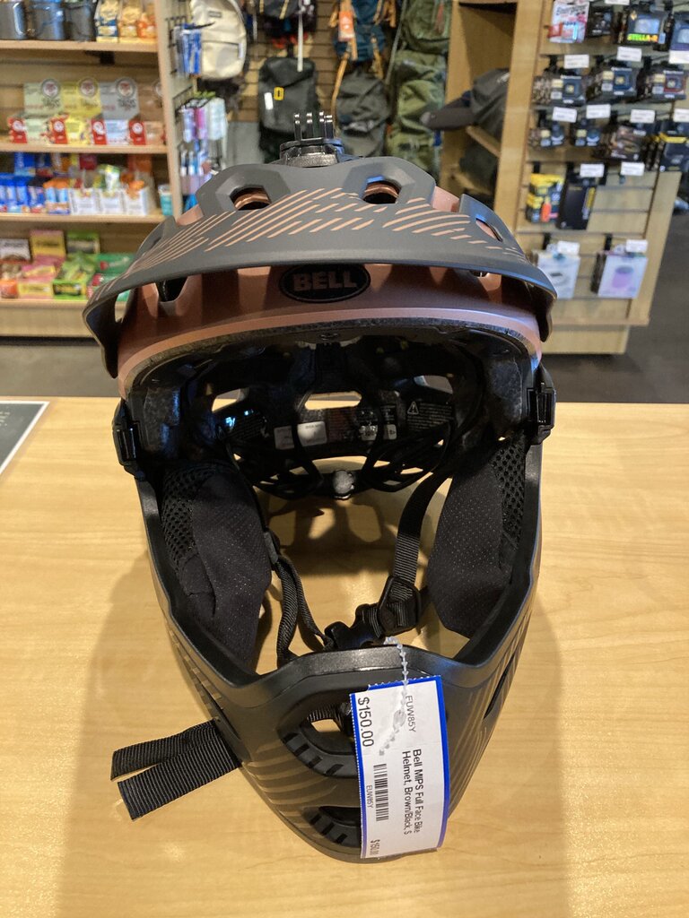 Bell MIPS Full Face Bike Helmet, Brown/Black, S