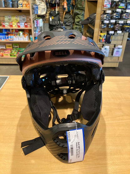 Bell MIPS Full Face Bike Helmet, Brown/Black, S