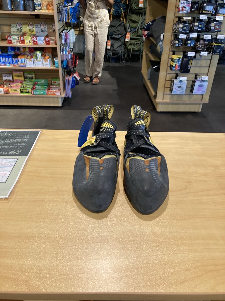 La Sportiva Solution Comp, Yellow/Black, 39