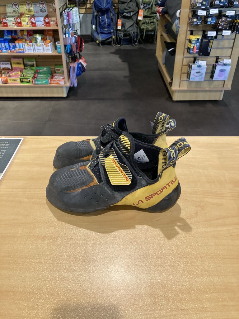 La Sportiva Solution Comp, Yellow/Black, 39