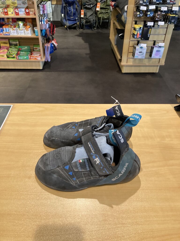 Scarpa Instinct Climbing Shoes, Blue/Black, 39