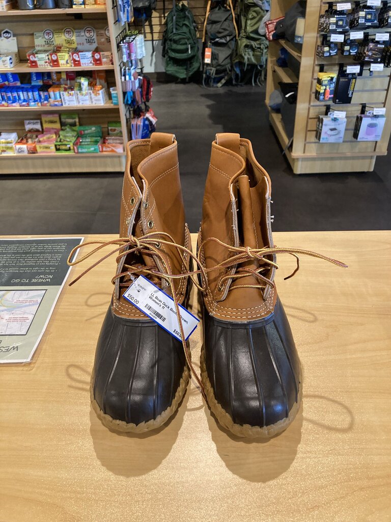 LL Bean Duck Boots, Brown, Women's 11