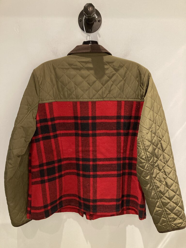 Orvis Wool Blend Chore Coat, Green/Red/Black, Men's L