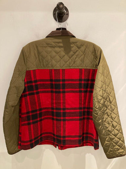 Orvis Wool Blend Chore Coat, Green/Red/Black, Men's L