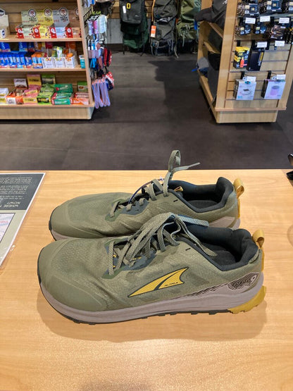 Altra Lone Peak 9, Green/Yellow, Men's 12